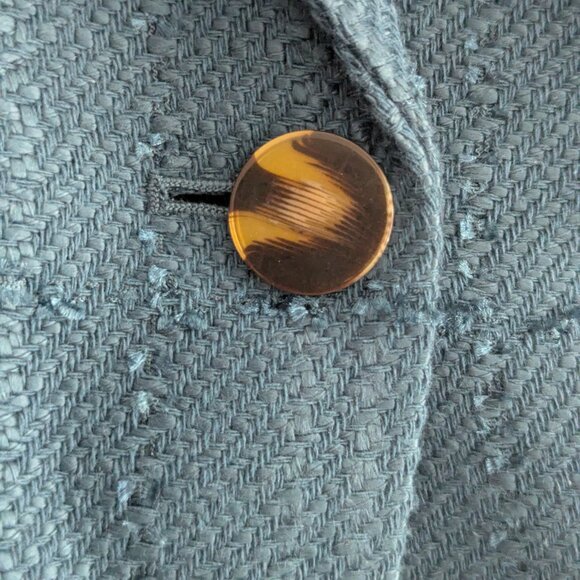 Anne Taylor Deep Teal Blue Blazer - Size 12 petite - NWT - Picture 6 of 6